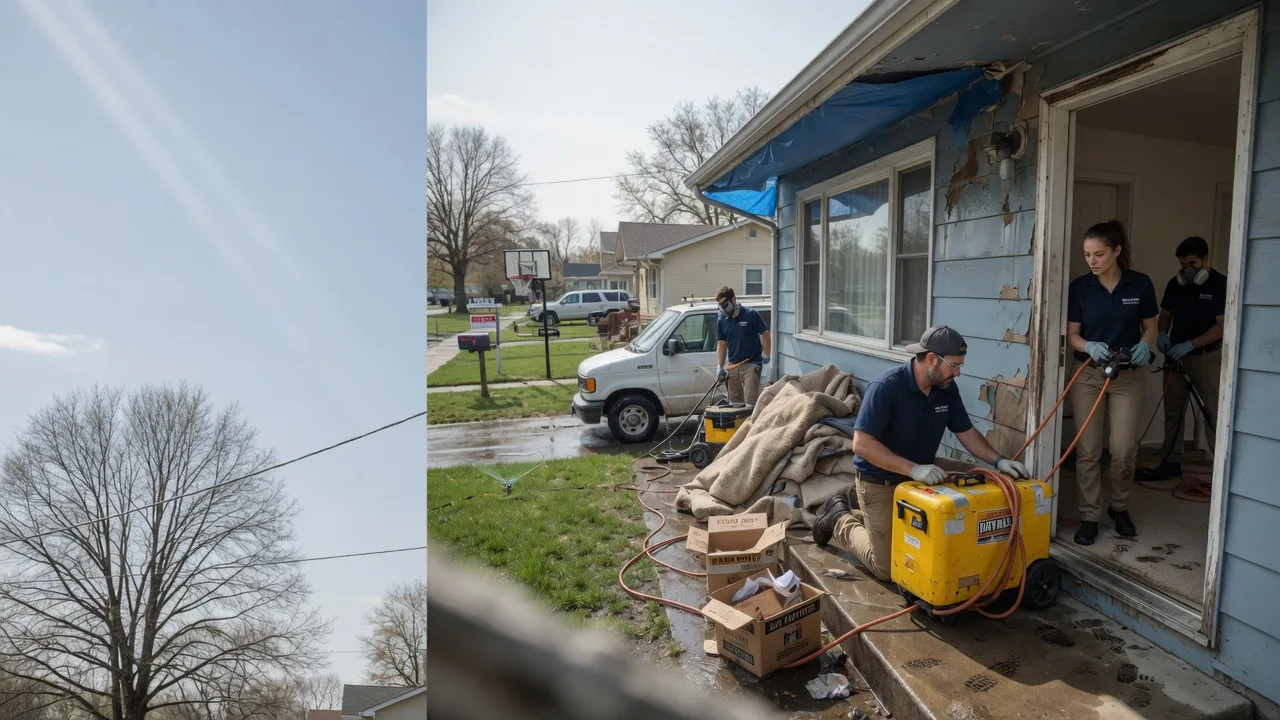 Basement Flood Cleanup in Sikeston, MO near me